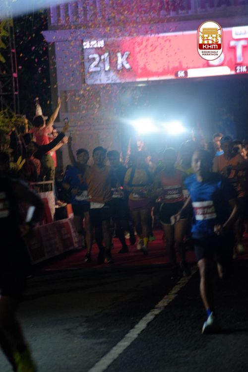 Race photo from Kediri Half Marathon 2025