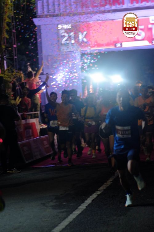 Race photo from Kediri Half Marathon 2025
