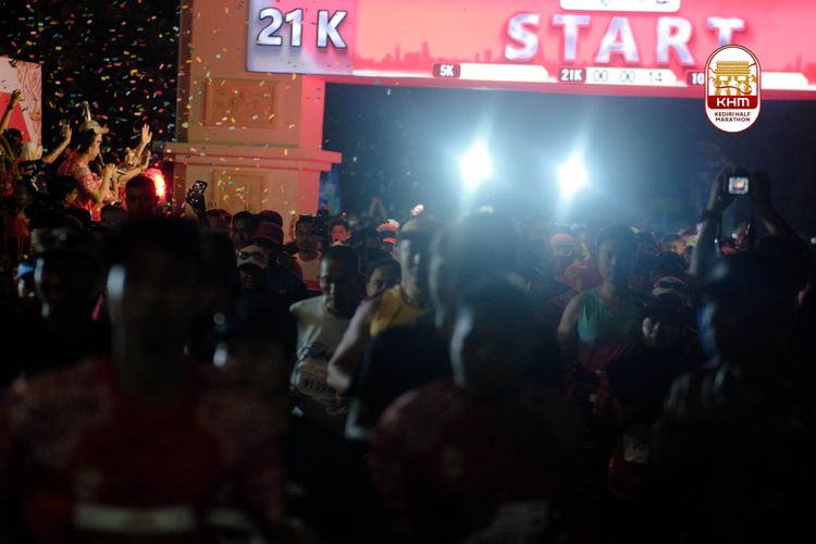 Race photo from Kediri Half Marathon 2025