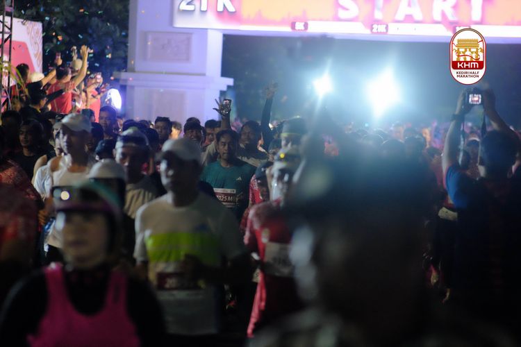 Race photo from Kediri Half Marathon 2025
