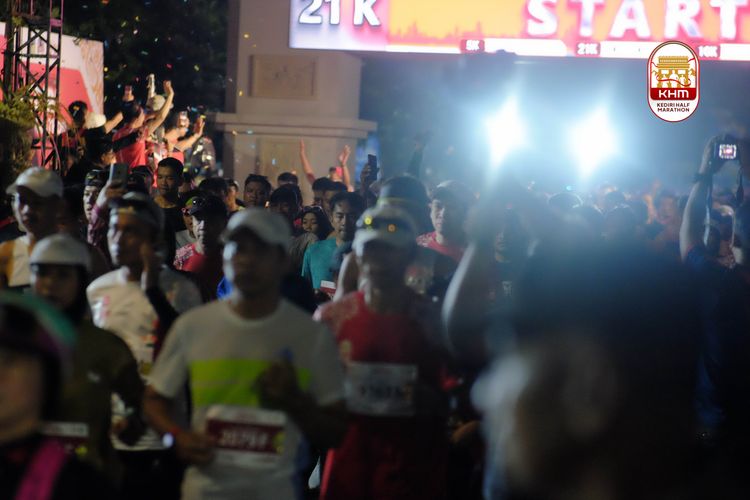 Race photo from Kediri Half Marathon 2025