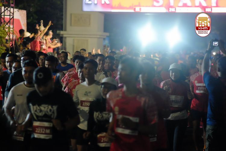 Race photo from Kediri Half Marathon 2025