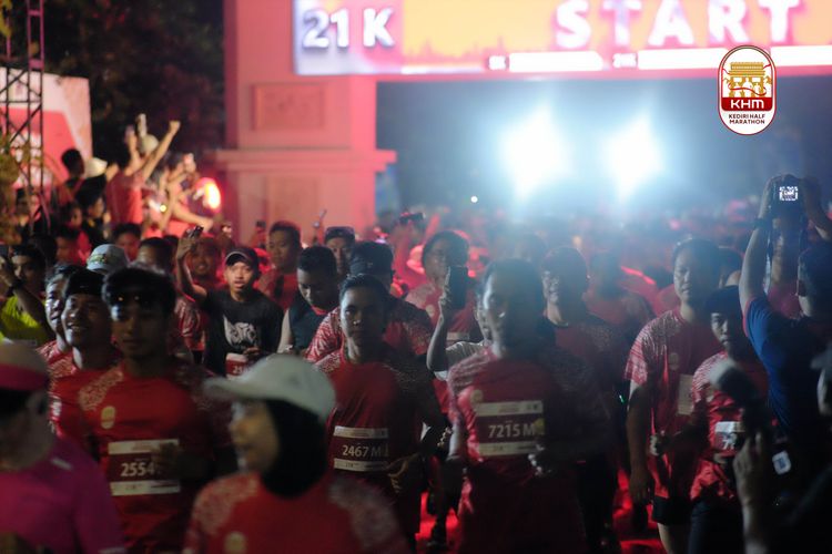 Race photo from Kediri Half Marathon 2025