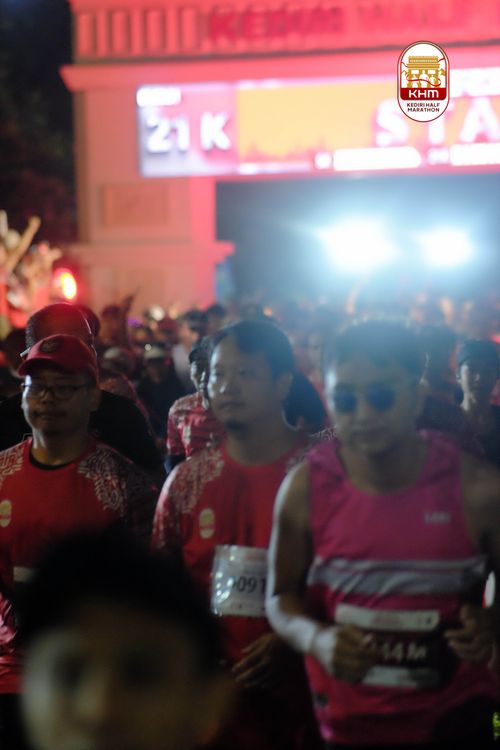 Race photo from Kediri Half Marathon 2025