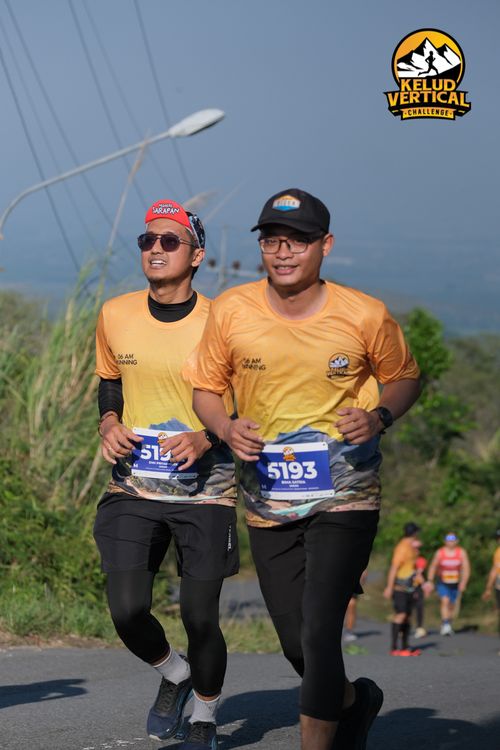 Race photo from Kelud Vertical Challenge 2024