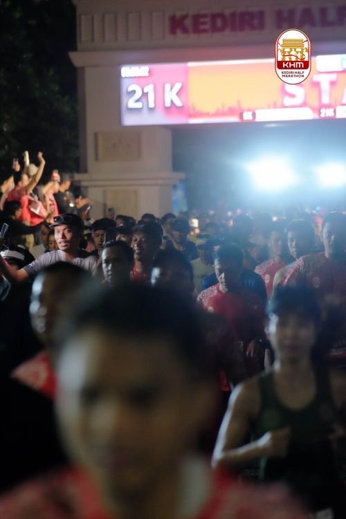 Race photo from Kediri Half Marathon 2025