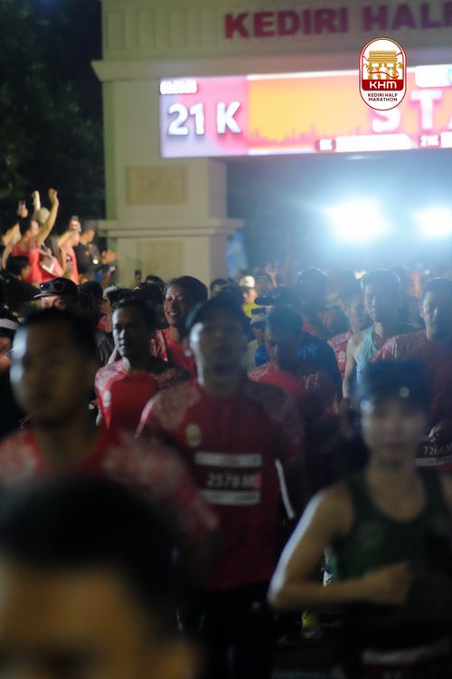 Race photo from Kediri Half Marathon 2025