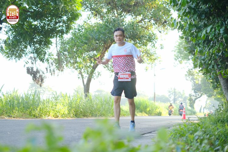 Race photo from Kediri Half Marathon 2024