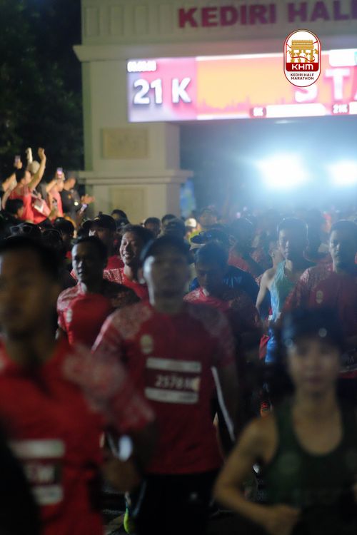 Race photo from Kediri Half Marathon 2025