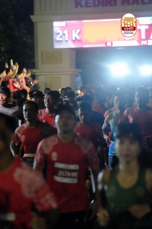 Race photo from Kediri Half Marathon 2025