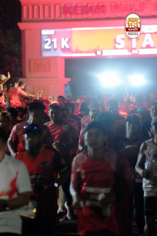Race photo from Kediri Half Marathon 2025