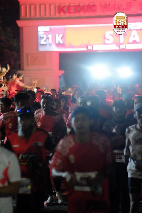Race photo from Kediri Half Marathon 2025