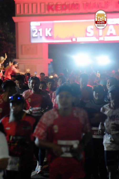 Race photo from Kediri Half Marathon 2025