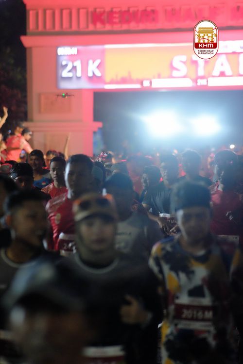 Race photo from Kediri Half Marathon 2025