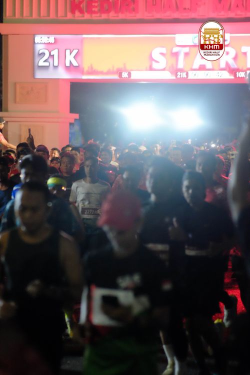 Race photo from Kediri Half Marathon 2025