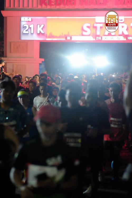 Race photo from Kediri Half Marathon 2025