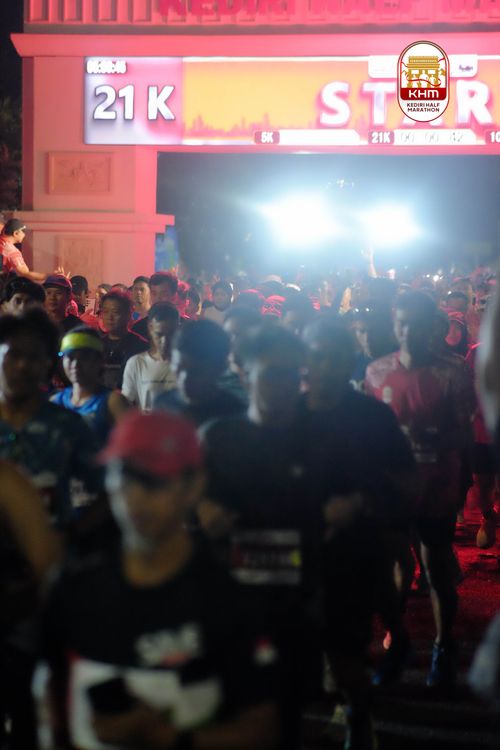 Race photo from Kediri Half Marathon 2025