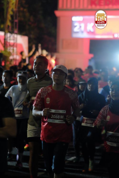 Race photo from Kediri Half Marathon 2025