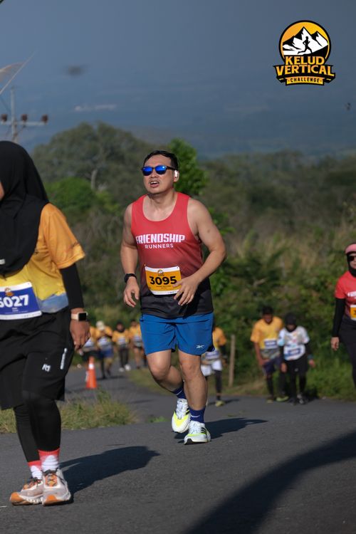 Race photo from Kelud Vertical Challenge 2024