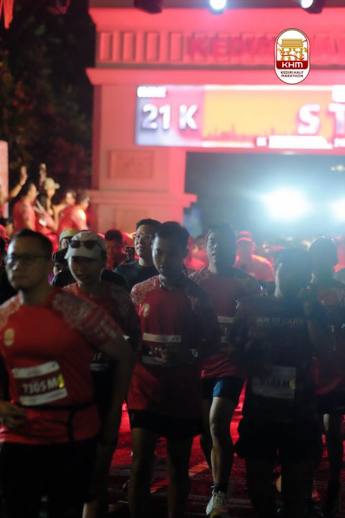 Race photo from Kediri Half Marathon 2025