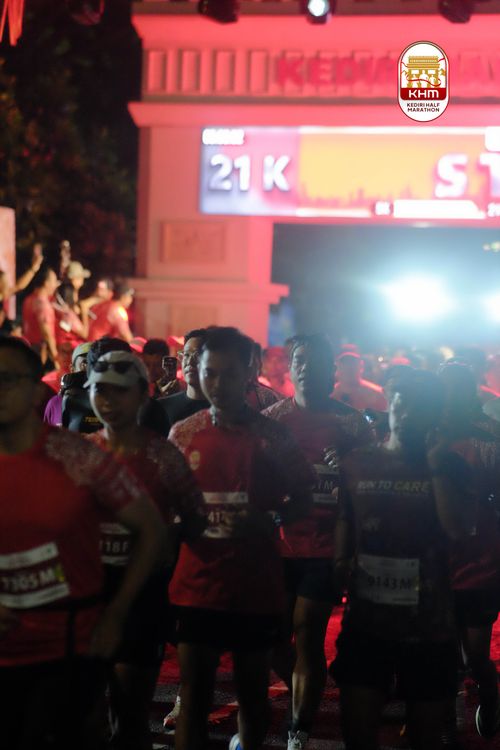 Race photo from Kediri Half Marathon 2025