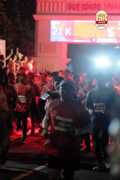 Race photo from Kediri Half Marathon 2025