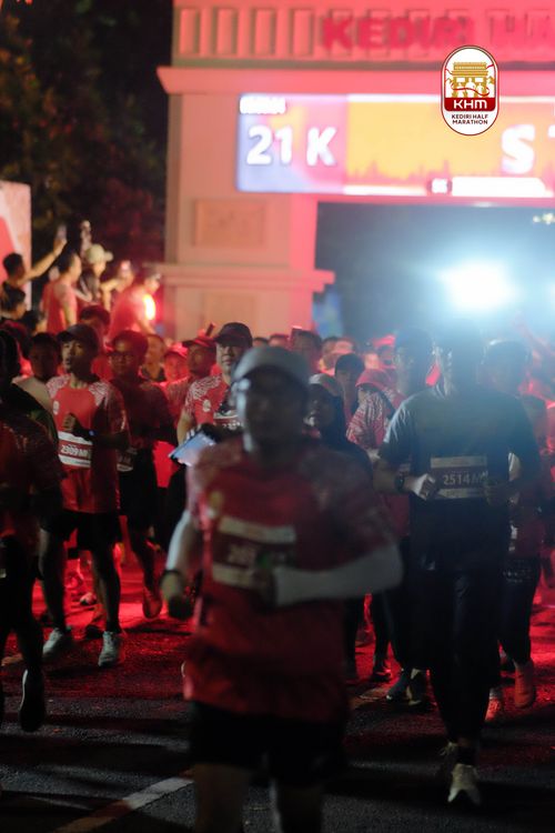 Race photo from Kediri Half Marathon 2025
