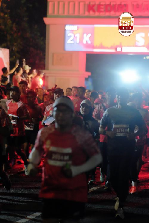 Race photo from Kediri Half Marathon 2025