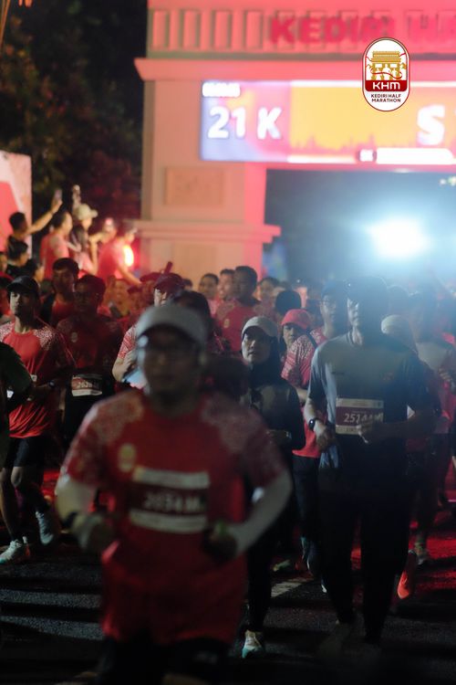 Race photo from Kediri Half Marathon 2025