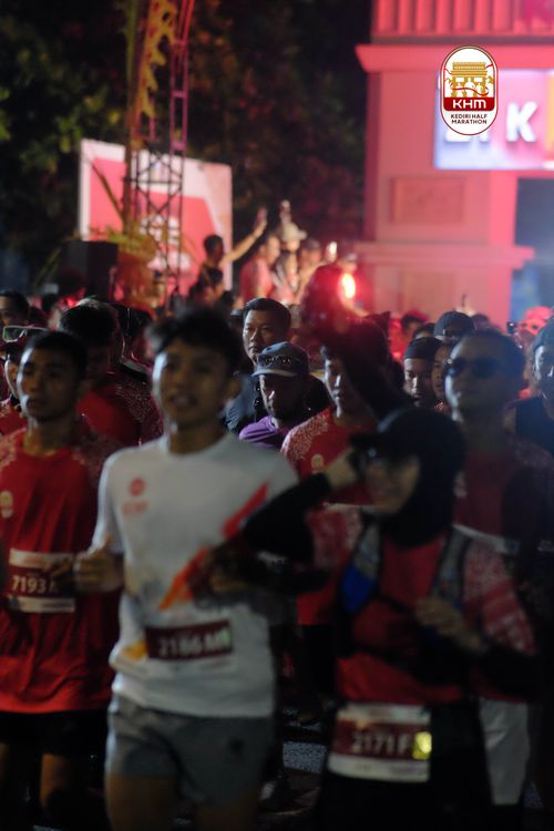 Race photo from Kediri Half Marathon 2025