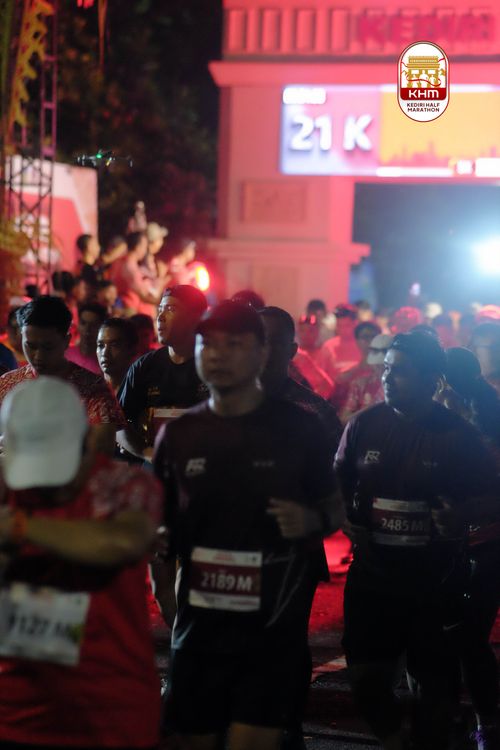 Race photo from Kediri Half Marathon 2025