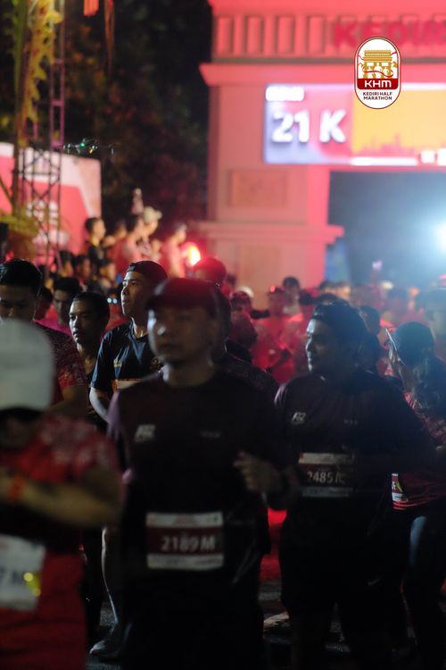 Race photo from Kediri Half Marathon 2025