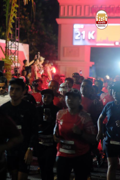 Race photo from Kediri Half Marathon 2025
