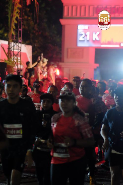 Race photo from Kediri Half Marathon 2025