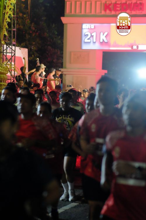 Race photo from Kediri Half Marathon 2025