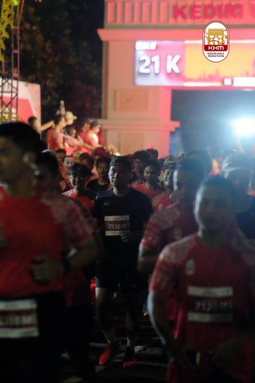 Race photo from Kediri Half Marathon 2025