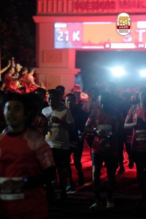 Race photo from Kediri Half Marathon 2025