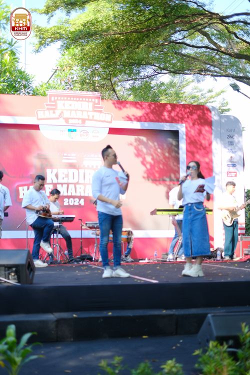 Race photo from Kediri Half Marathon 2024