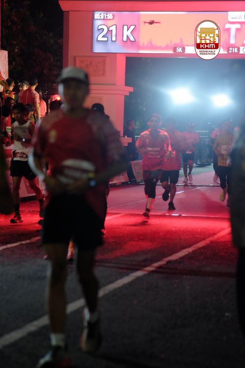 Race photo from Kediri Half Marathon 2025