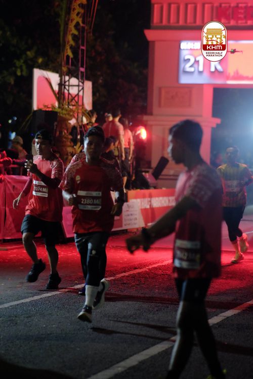 Race photo from Kediri Half Marathon 2025
