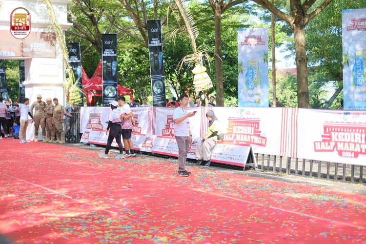 Race photo from Kediri Half Marathon 2024