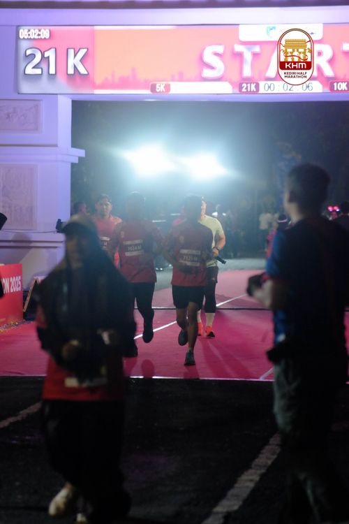 Race photo from Kediri Half Marathon 2025