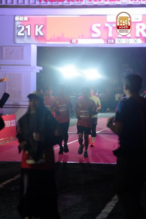 Race photo from Kediri Half Marathon 2025