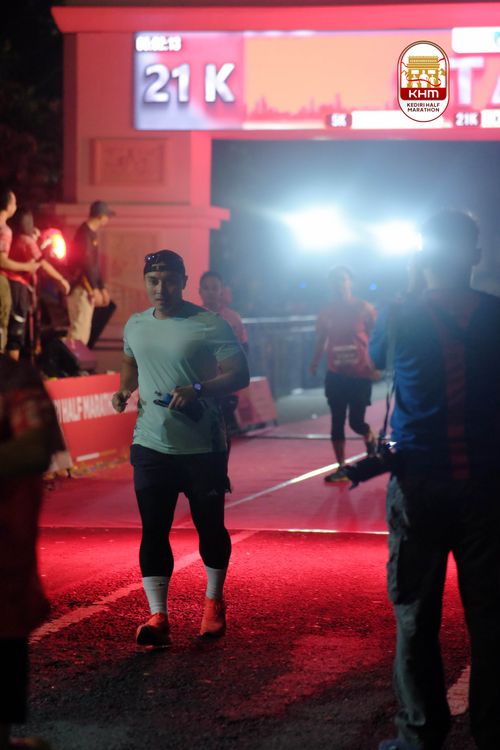 Race photo from Kediri Half Marathon 2025