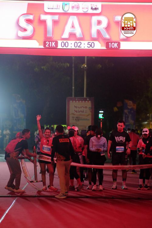 Race photo from Kediri Half Marathon 2025