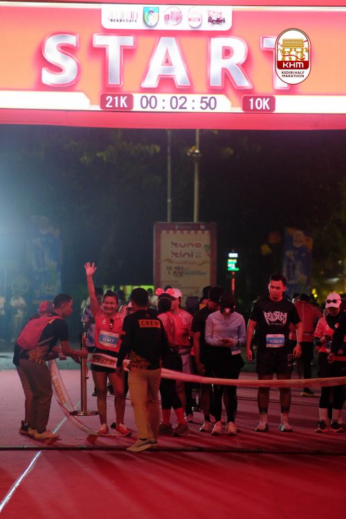 Race photo from Kediri Half Marathon 2025