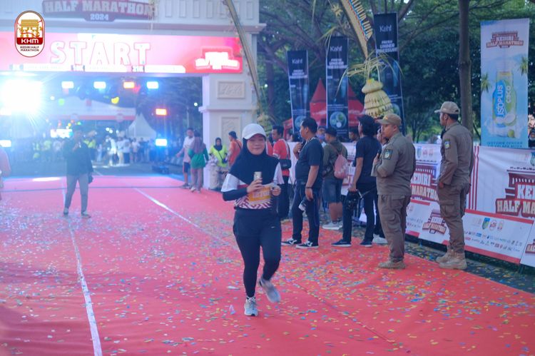 Race photo from Kediri Half Marathon 2024