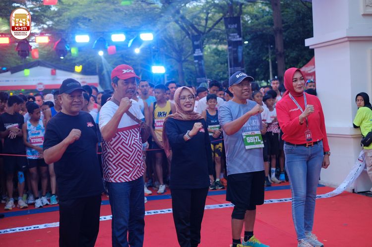 Race photo from Kediri Half Marathon 2024
