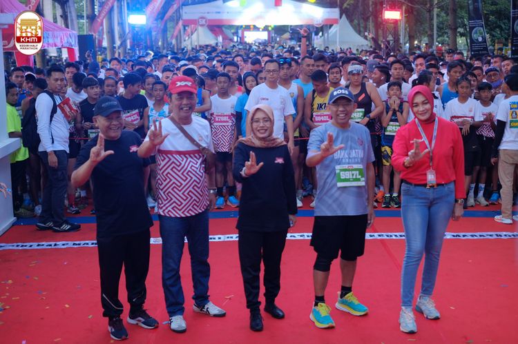 Race photo from Kediri Half Marathon 2024