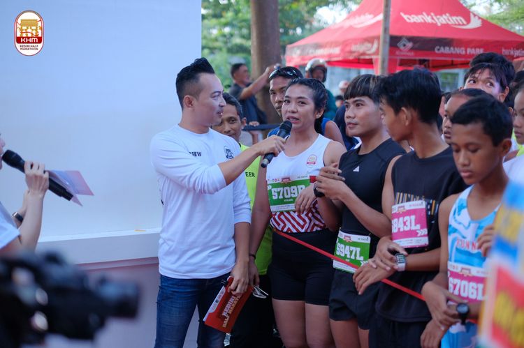 Race photo from Kediri Half Marathon 2024